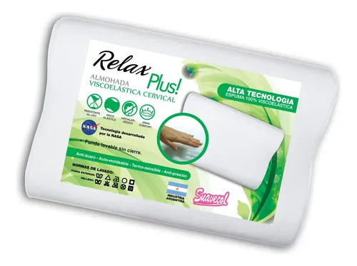 Almohada cervical viscoelástica Suavecol Relax